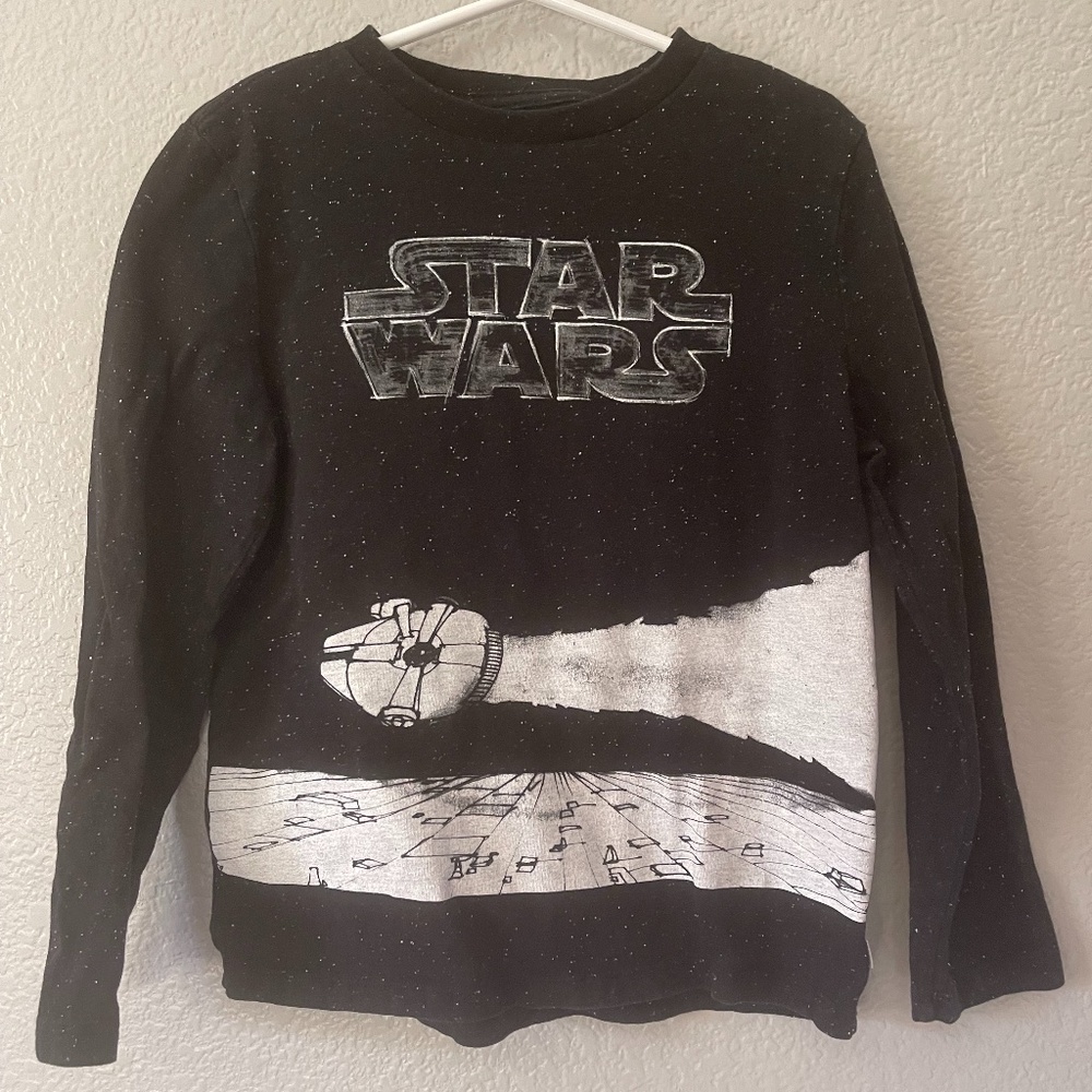 Boys GAP Star Wars Long-Sleeved Shirt